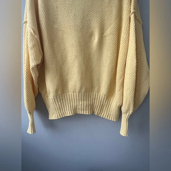 Free People Beach (Free-est) Hailee Waffle Knit Cardigan (size M) - Picture 12 of 15